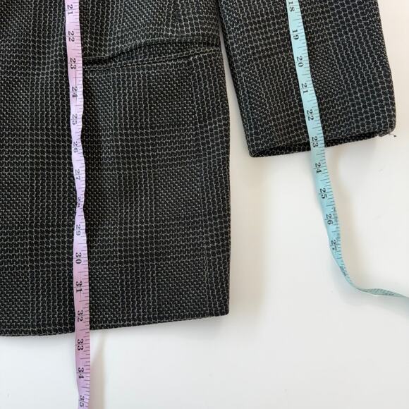 Vintage Mani by Giorgio Armani Wool Plaid Sport Coat Blazer Sz 39R - Picture 7 of 12